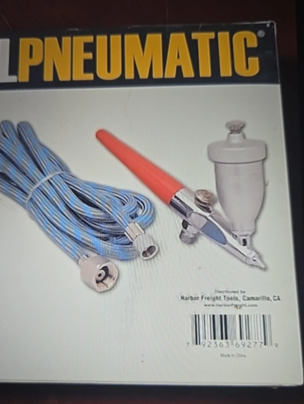 Central Pneumatic Air Eraser Kit